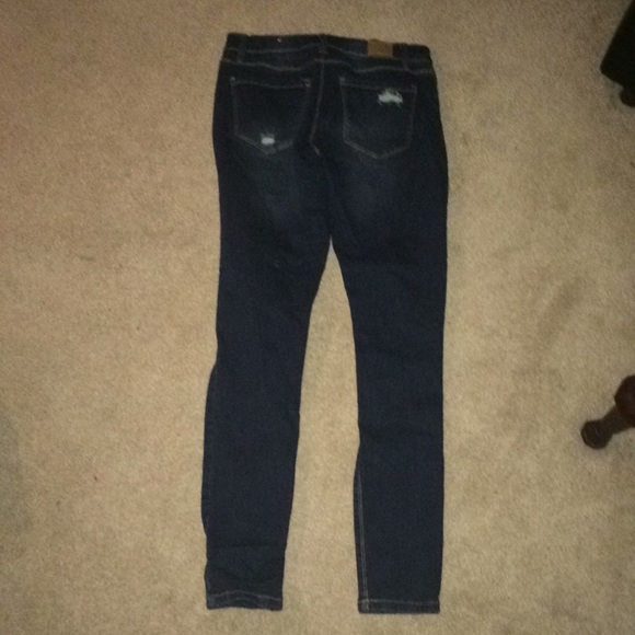 Dark ripped jeans - Picture 2 of 2